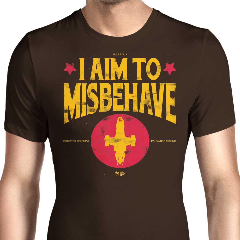 Aim to Misbehave - Men's Apparel T-Shirts, Hoodie, Sweatshirt | CiraTrend.com (Image 1)