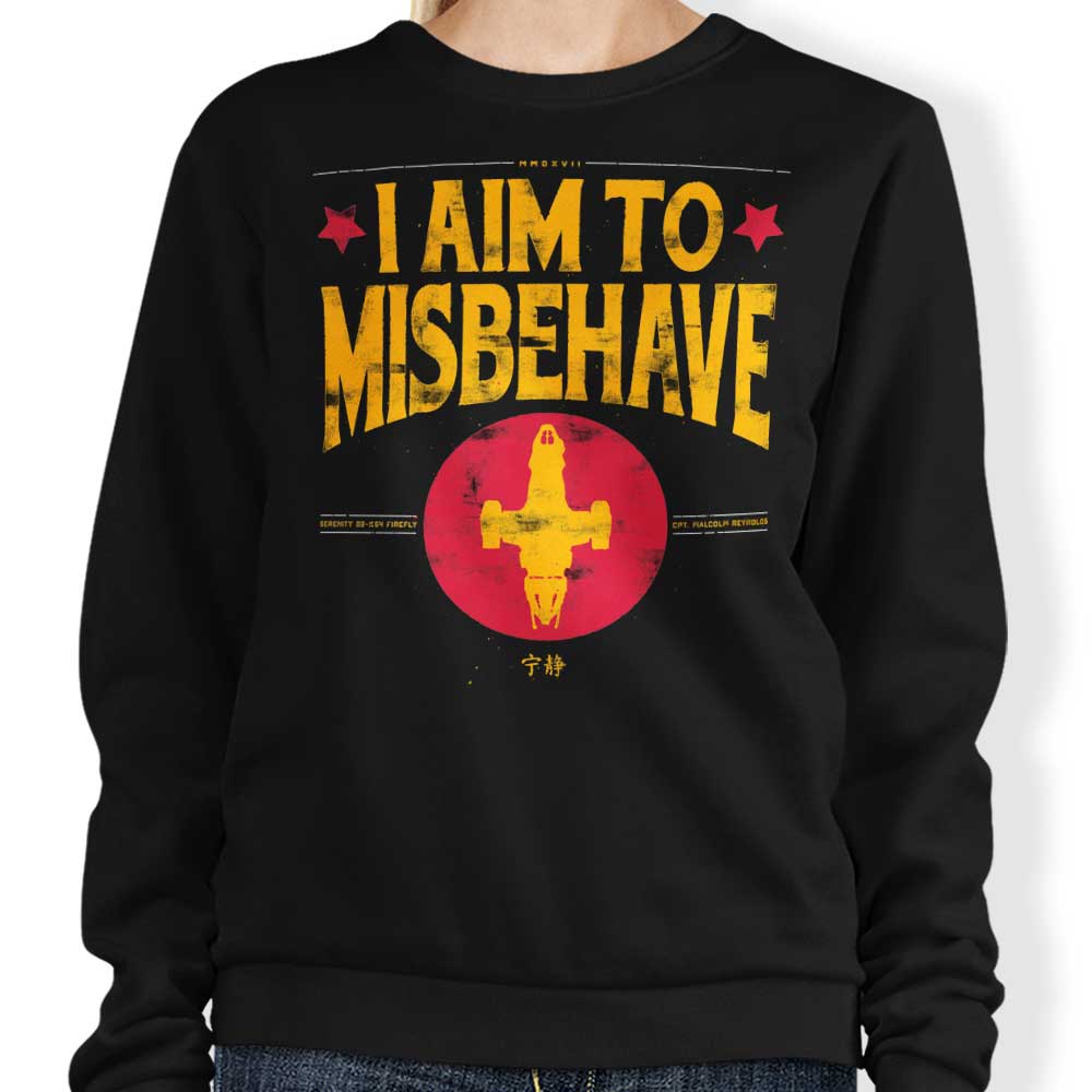 Aim to Misbehave - Sweatshirt T-Shirts, Hoodie | CiraTrend.com (Image 1)