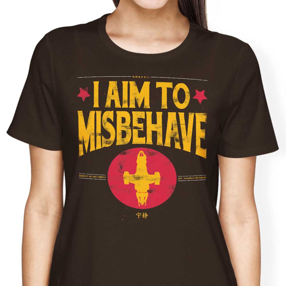 Aim to Misbehave - Women's Apparel T-Shirts, Hoodie, Sweatshirt | CiraTrend.com (Image 3)