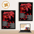Airbourne Europe Tour 2026 To Airbourne Australia Home Decor Poster Canvas