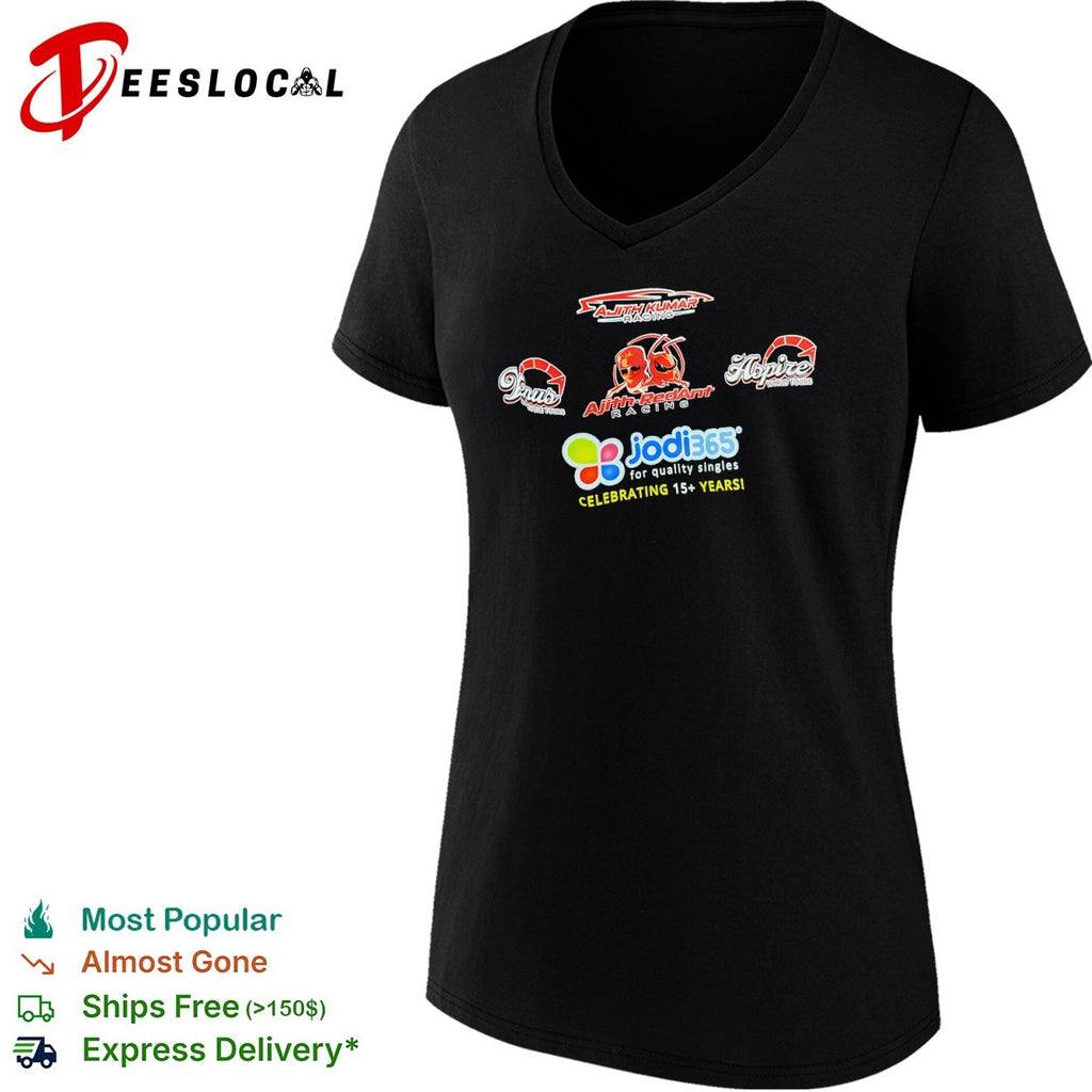 Ajith Kumar Ajith RedAnt Racing Venus Motorcycle Tours Aspire World Tours shirt