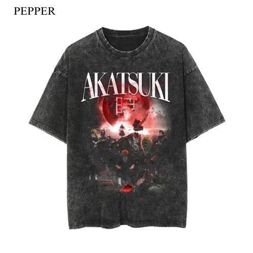 Akatsuki Monster Vintage T-Shirt, Anime Manga Unisex T-Shirt, Gift For Him Menswear Top Hoodie, Sweatshirt | CiraTrend.com