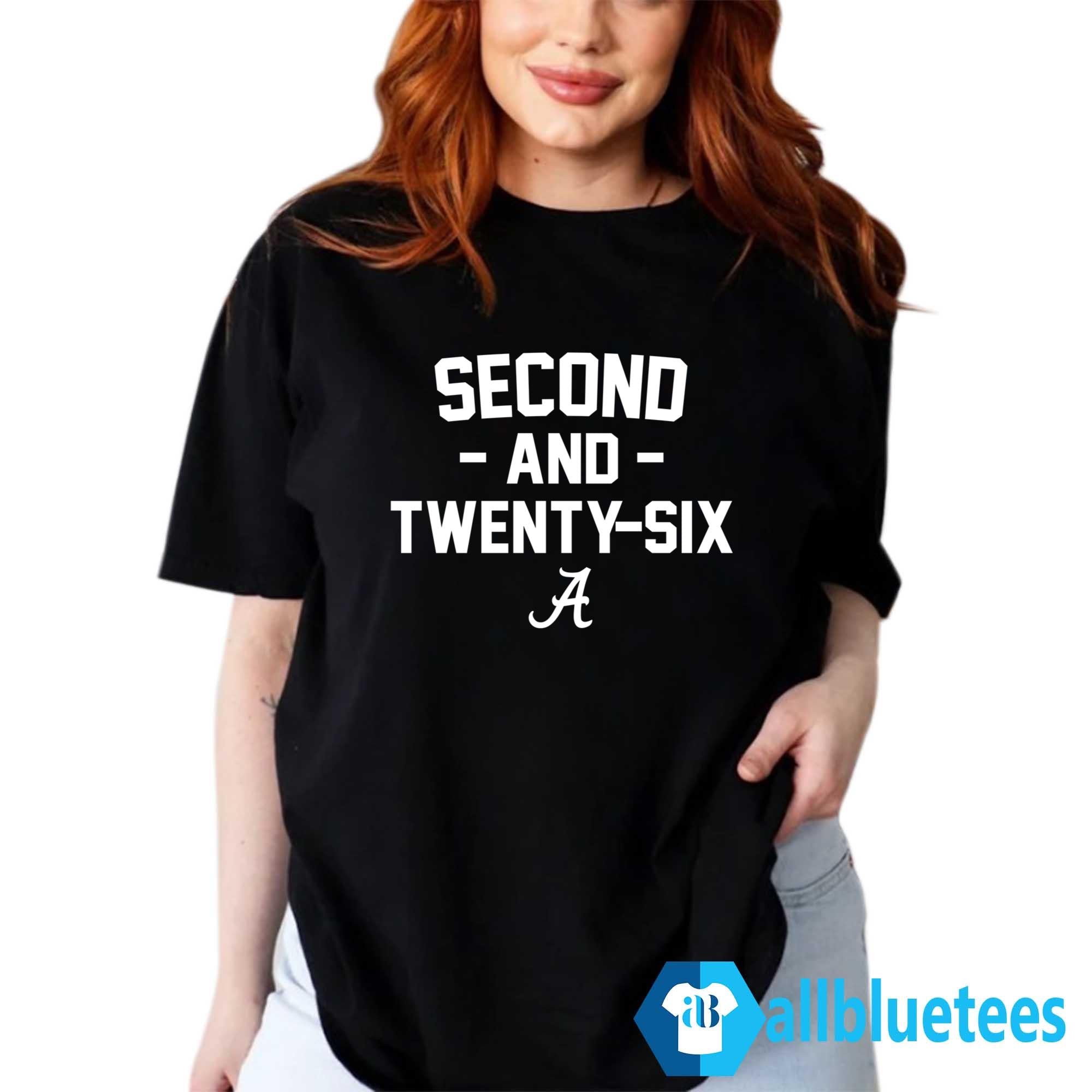 Alabama 2nd And 26 Shirt