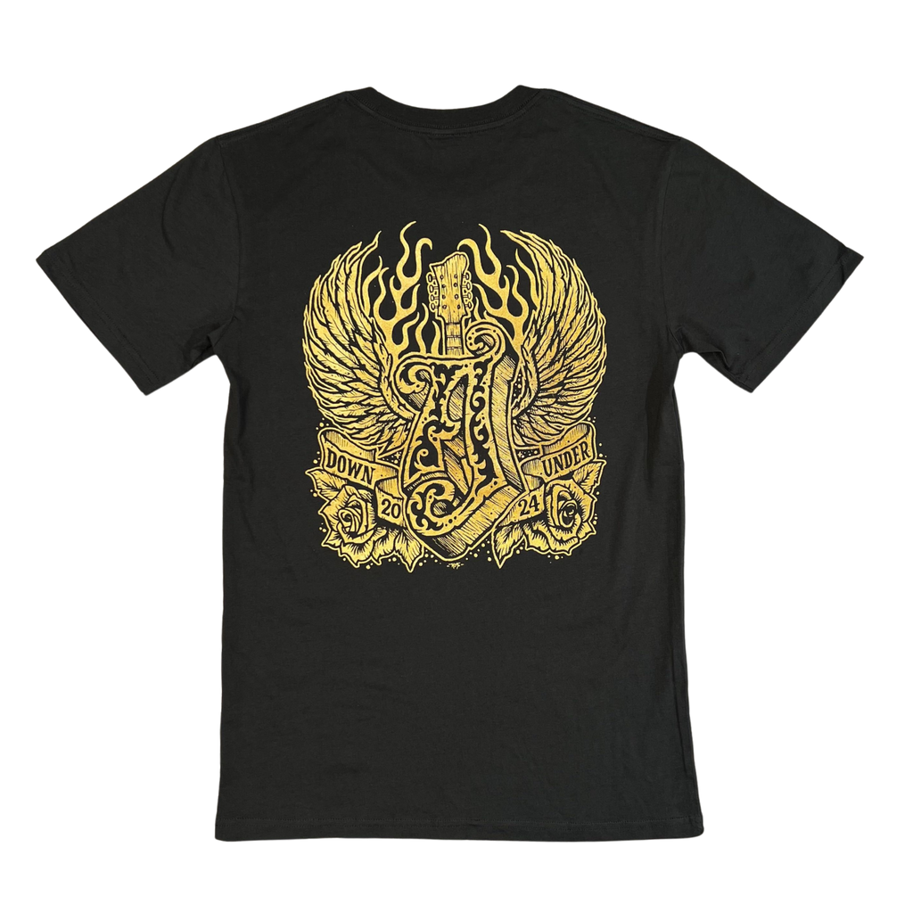 Alain Johannes "Gold" T-Shirt Hoodie, Sweatshirt | CiraTrend.com (Image 2)