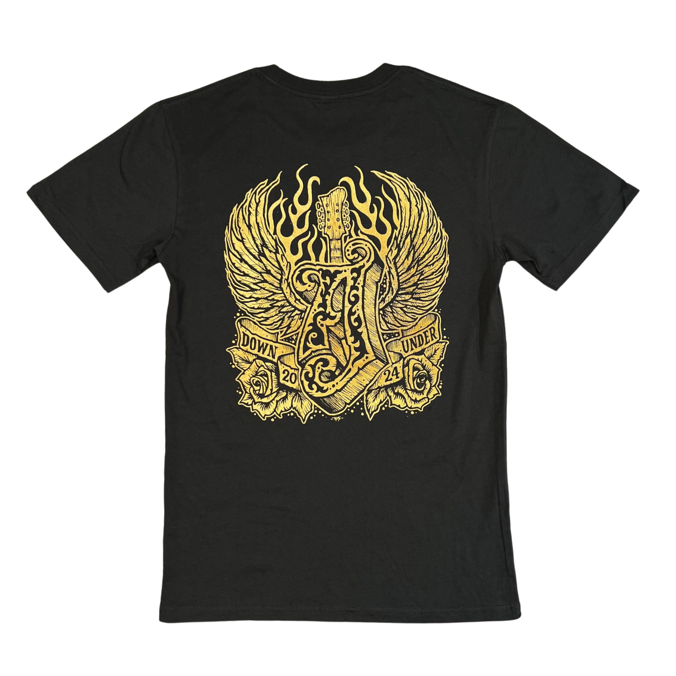 Alain Johannes "Gold" T-Shirt Hoodie, Sweatshirt | CiraTrend.com (Image 2)