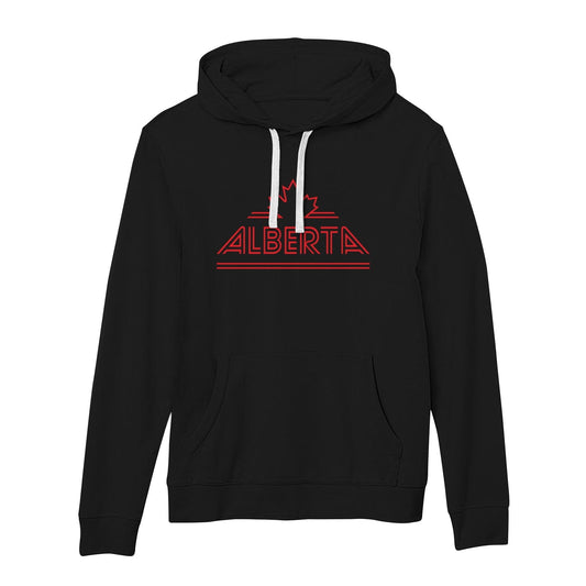 Alberta Retro Stripe French Terry Lightweight Hoodie