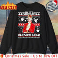 Alexander Hamilton Oh It’s Christmas Awesome Wow ugly christmas shirt