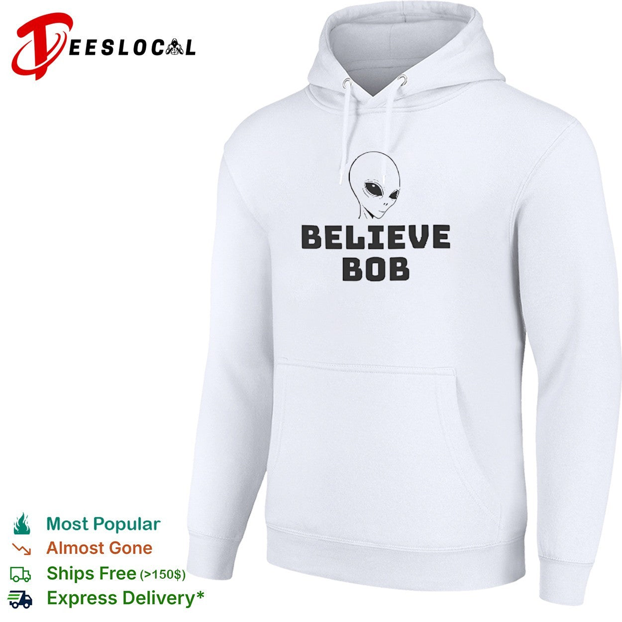 Alien Believe Bob Extraterrestrial UFO Space shirt