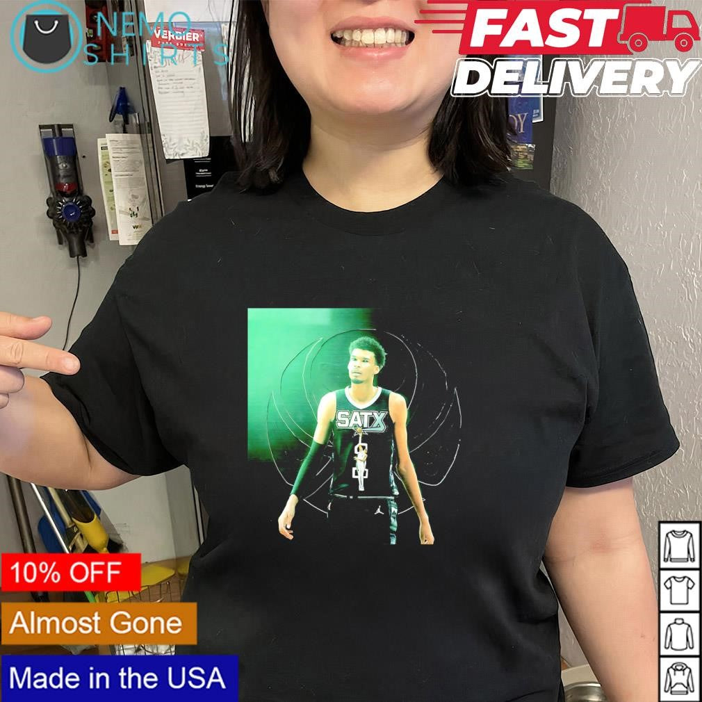 Alien Victor Wembanyama Spurs nickname shirt