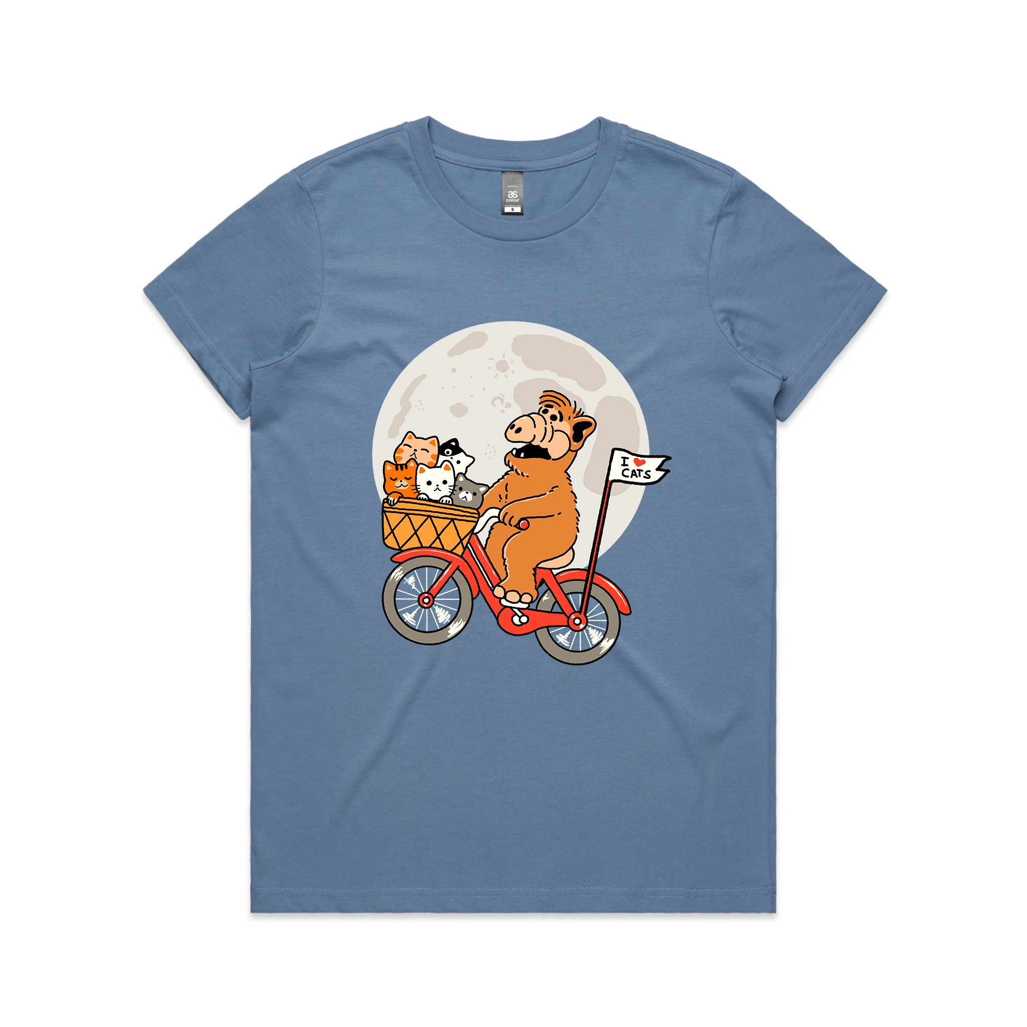 Alien Loves Felines Tee Hoodie, Sweatshirt | CiraTrend.com (Image 4)