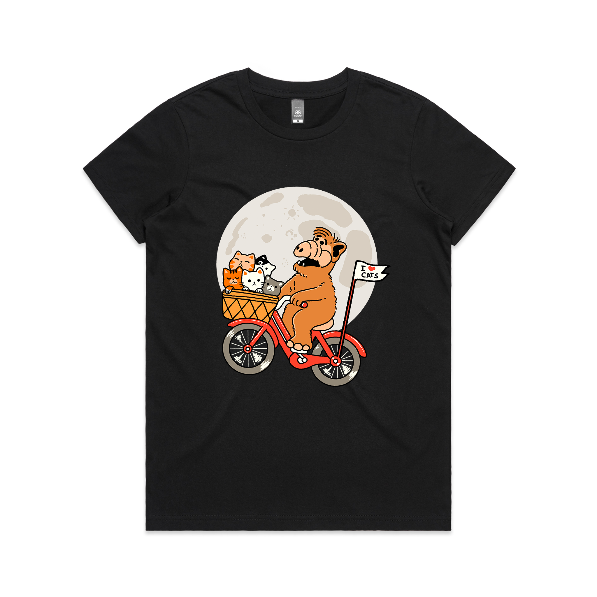 Alien Loves Felines Tee Hoodie, Sweatshirt | CiraTrend.com (Image 5)