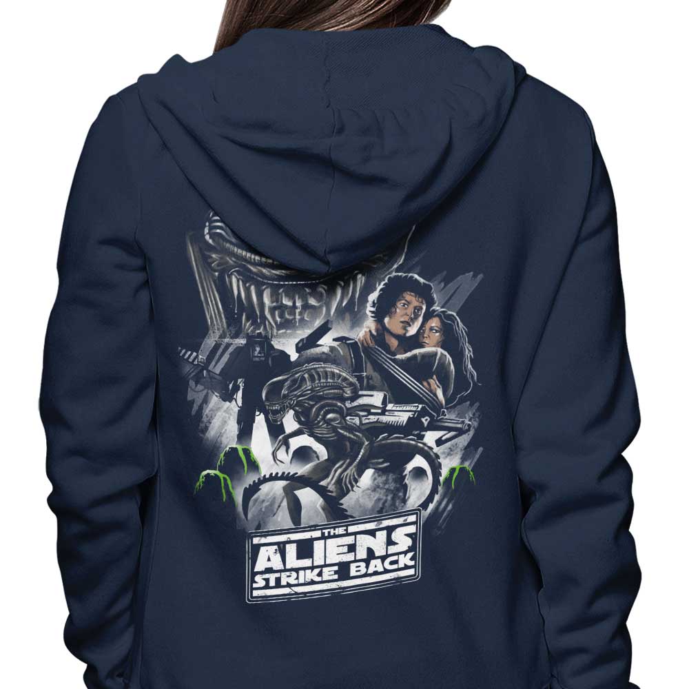 Aliens Strike Back - Hoodie T-Shirts, Sweatshirt | CiraTrend.com (Image 3)