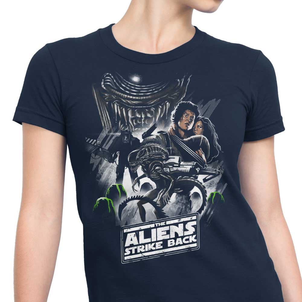 Aliens Strike Back - Women's Apparel T-Shirts, Hoodie, Sweatshirt | CiraTrend.com (Image 5)