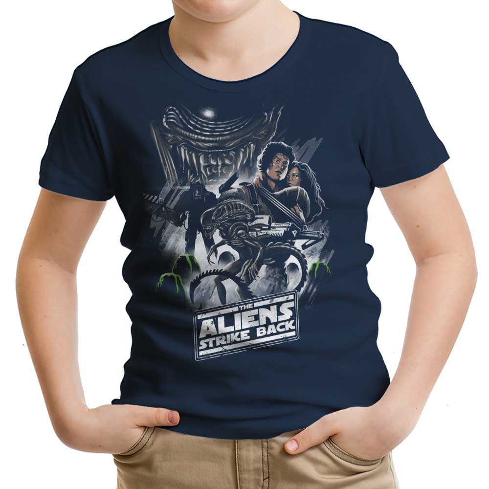 Aliens Strike Back - Youth Apparel T-Shirts, Hoodie, Sweatshirt | CiraTrend.com (Image 3)