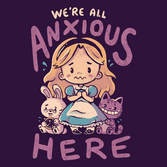 All Anxious Here - Men's Apparel T-Shirts, Hoodie, Sweatshirt | CiraTrend.com (Image 2)
