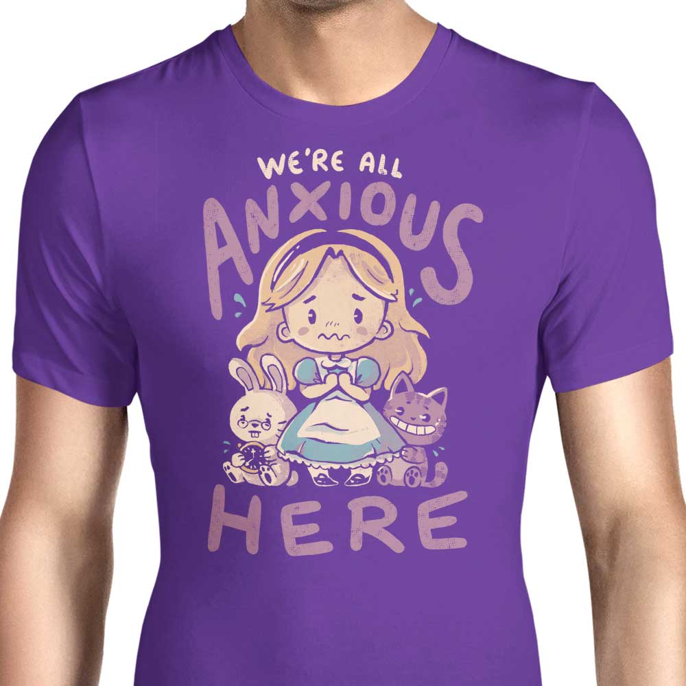 All Anxious Here - Men's Apparel T-Shirts, Hoodie, Sweatshirt | CiraTrend.com (Image 1)