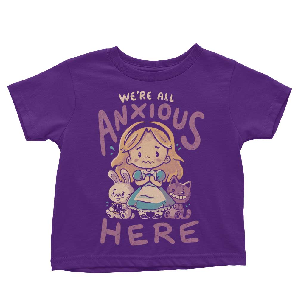 All Anxious Here - Youth Apparel T-Shirts, Hoodie, Sweatshirt | CiraTrend.com (Image 4)