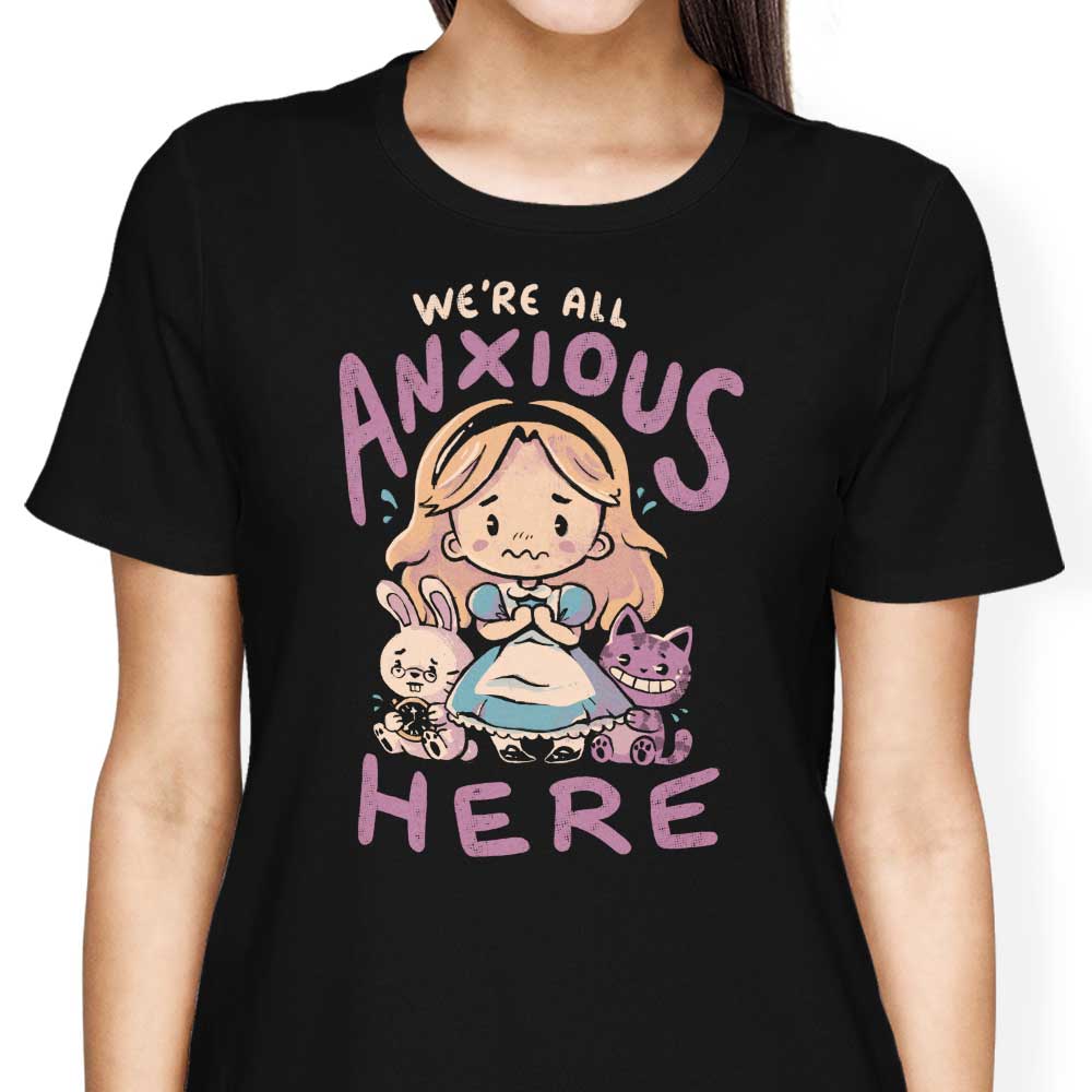 All Anxious Here - Women's Apparel T-Shirts, Hoodie, Sweatshirt | CiraTrend.com (Image 2)