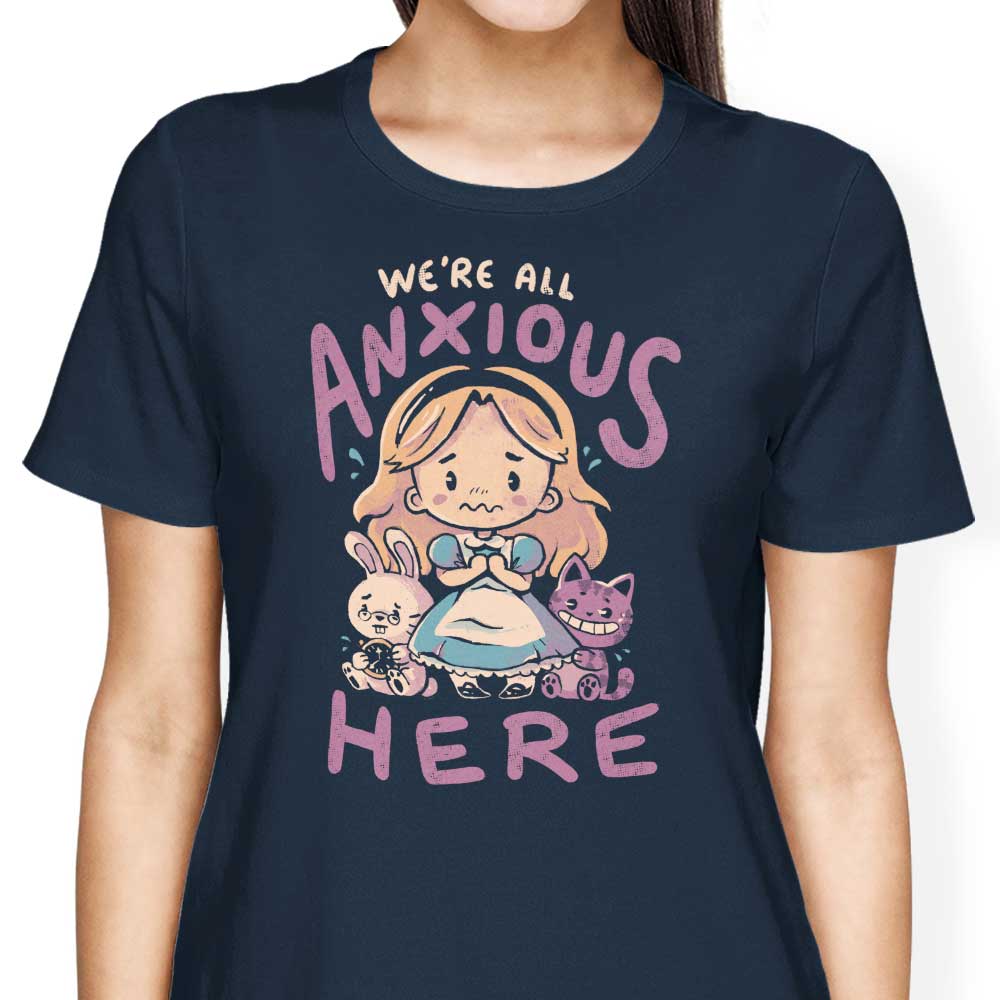 All Anxious Here - Women's Apparel T-Shirts, Hoodie, Sweatshirt | CiraTrend.com (Image 3)
