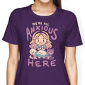 All Anxious Here - Women's Apparel T-Shirts, Hoodie, Sweatshirt | CiraTrend.com (Image 1)
