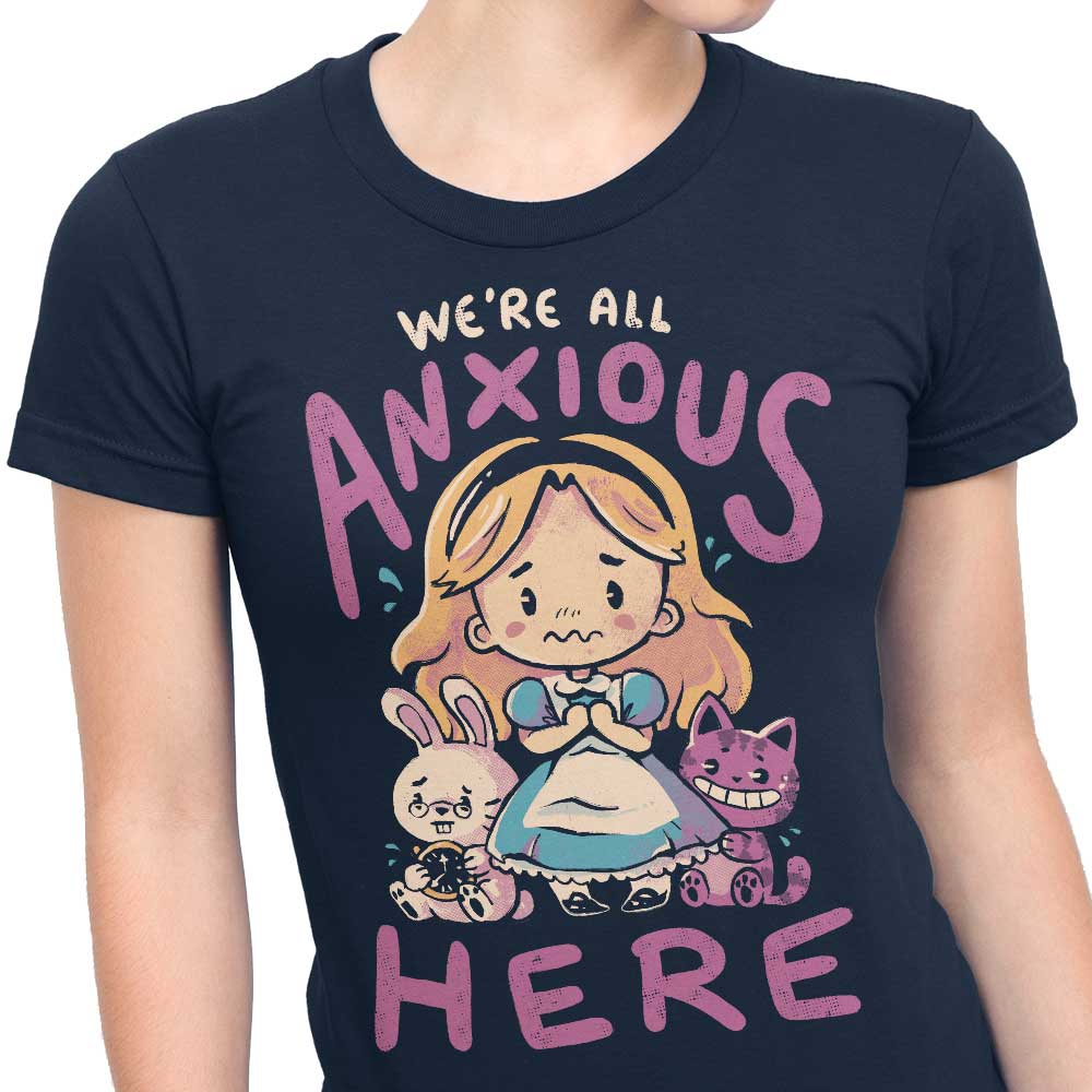 All Anxious Here - Women's Apparel T-Shirts, Hoodie, Sweatshirt | CiraTrend.com (Image 5)