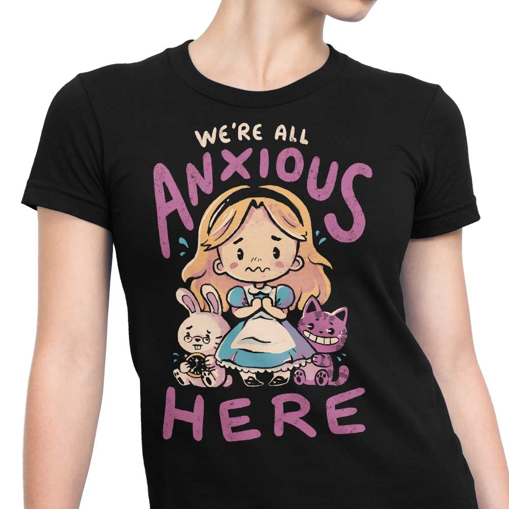 All Anxious Here - Women's Apparel T-Shirts, Hoodie, Sweatshirt | CiraTrend.com (Image 4)