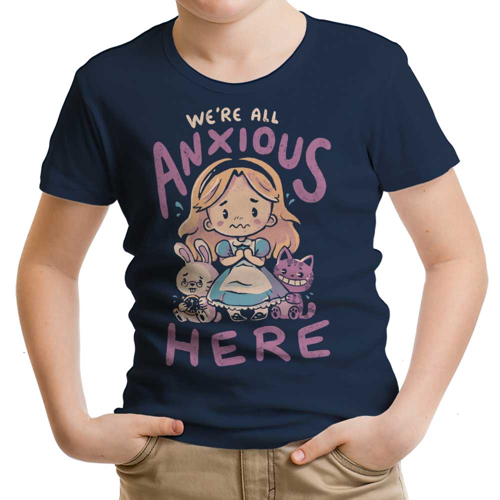 All Anxious Here - Youth Apparel T-Shirts, Hoodie, Sweatshirt | CiraTrend.com (Image 3)