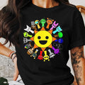 All Best Sprunki Toys Around Mr. Sun Fun Printable T-Shirt 2025 Toy Lovers, Quirky Cotton Graphic Tees, Hilarious Gaming...