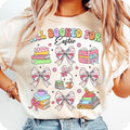 All Booked For Easter T- Shirt, Easter Books T- Shirt, Bunny Reading T- Shirt, Teacher Bunny T- Shirt Comfort Colors...