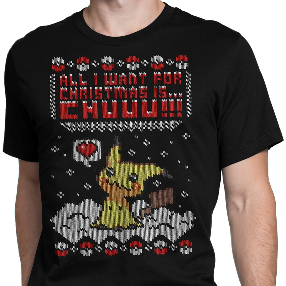 All I Want for Christmas is Chuuu - Men's Apparel T-Shirts, Hoodie, Sweatshirt | CiraTrend.com (Image 4)