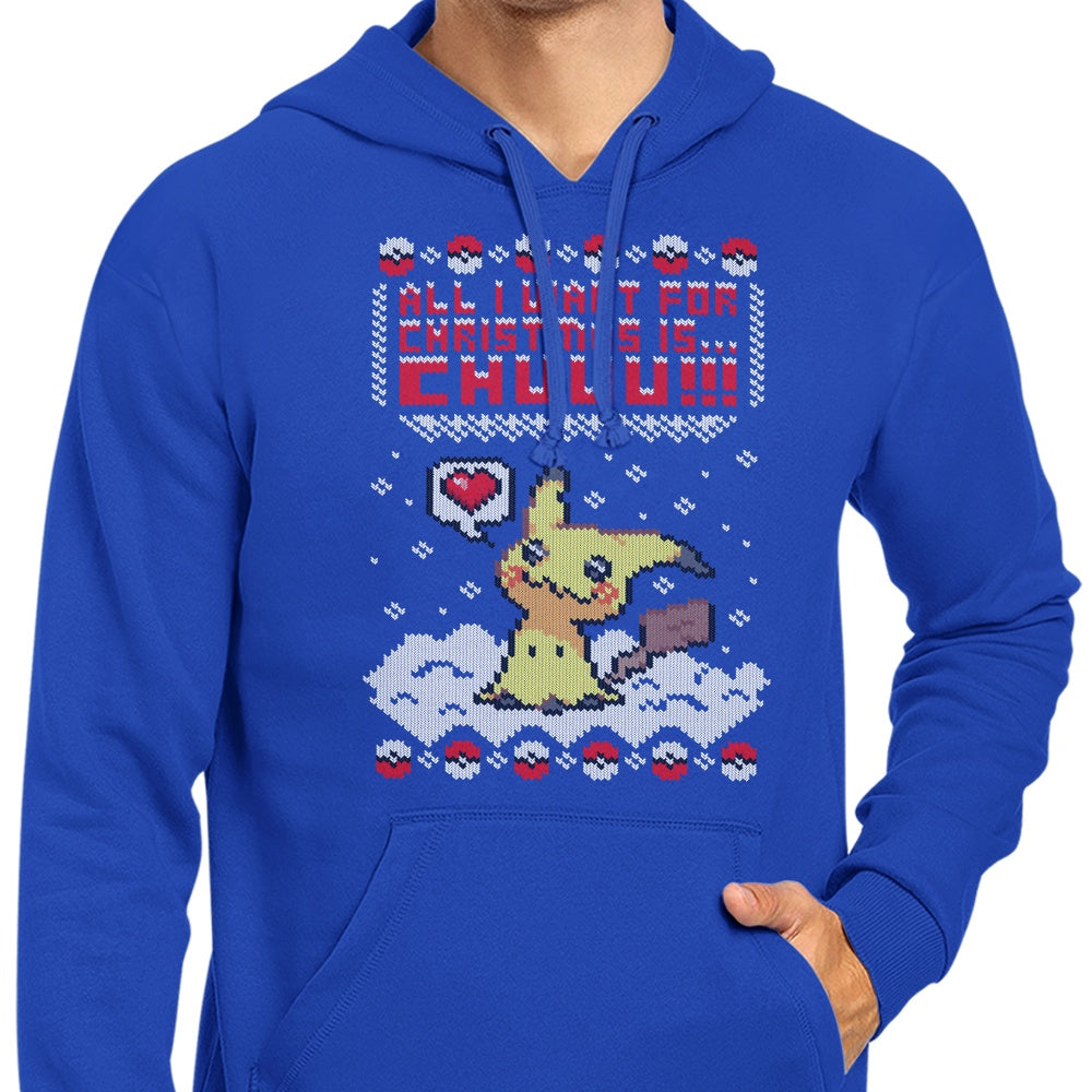 All I Want for Christmas is Chuuu - Hoodie T-Shirts, Sweatshirt | CiraTrend.com (Image 4)