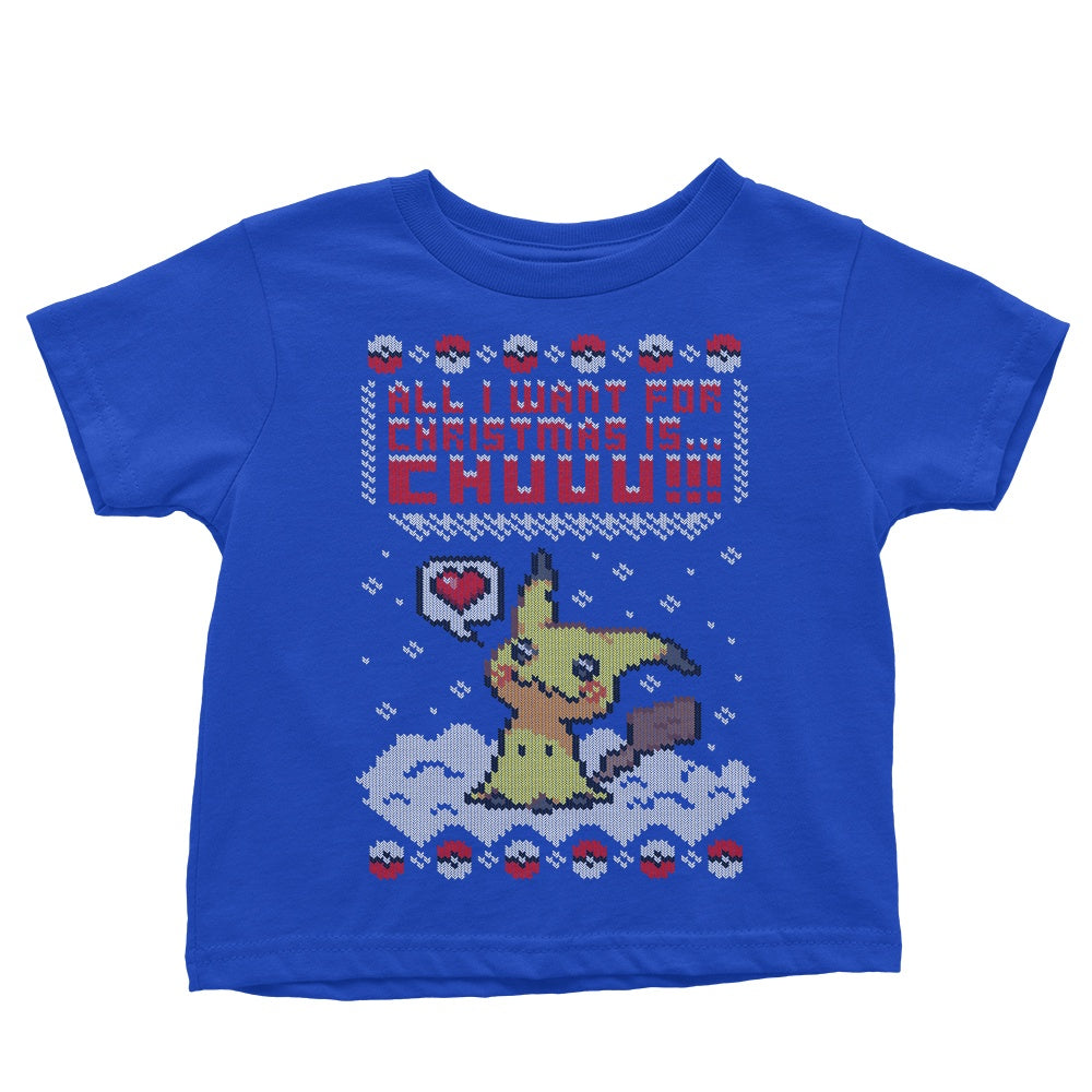 All I Want for Christmas is Chuuu - Youth Apparel T-Shirts, Hoodie, Sweatshirt | CiraTrend.com (Image 5)