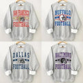 All Team Vintage Football Sweatshirts, Unisex Sweatshirt T-Shirts, Hoodie | CiraTrend.com