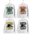 All TeamS Football Sweatshirt, Retro Sweatshirt, Vintage Team Ash Grey Sweater, Unisex Gifts For Men Women Sweater...