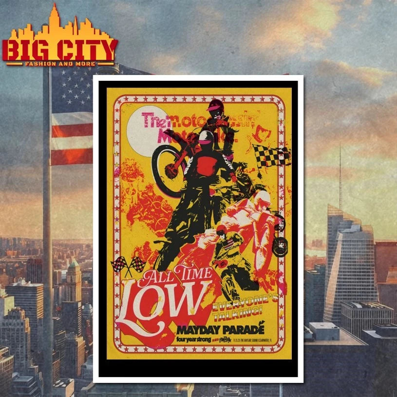 All Time Low At The BayCare Sound On Nov 15 2025 Poster shirt