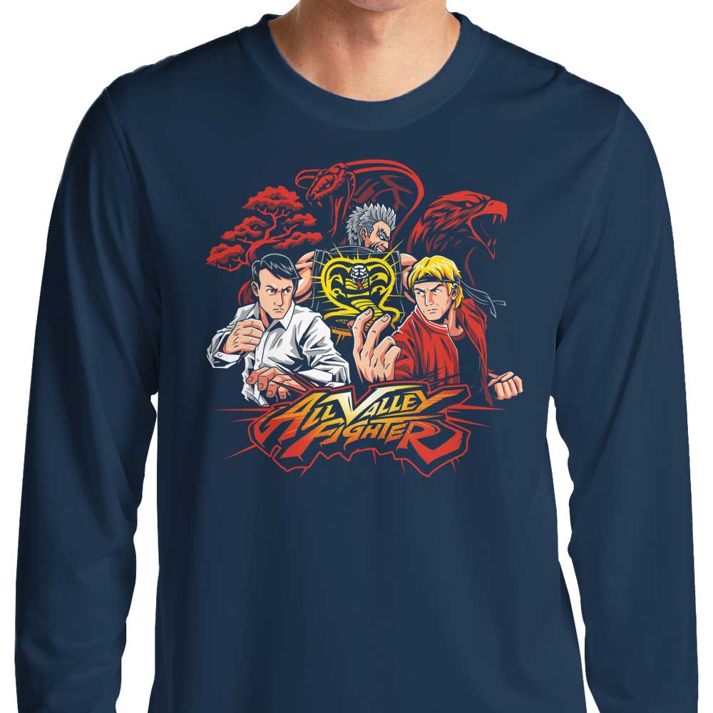 All Valley Fighter - Long Sleeve T-Shirt Hoodie, Sweatshirt | CiraTrend.com (Image 3)