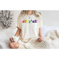 All Y'all Shirt, Rainbow Pride Shirt, Pride Parade Outfit, Equality Shirt, LGBTQ Support Tee, Ally Retro Gay Pride Shirt,...