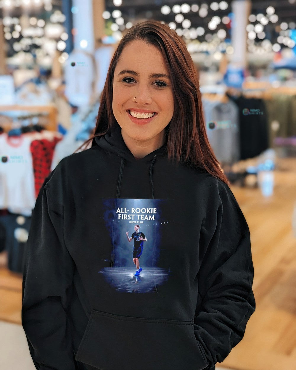 All rookie first team Cooper Flagg Dallas Mavericks shirt
