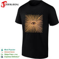 All seeing eye sunburst shirt