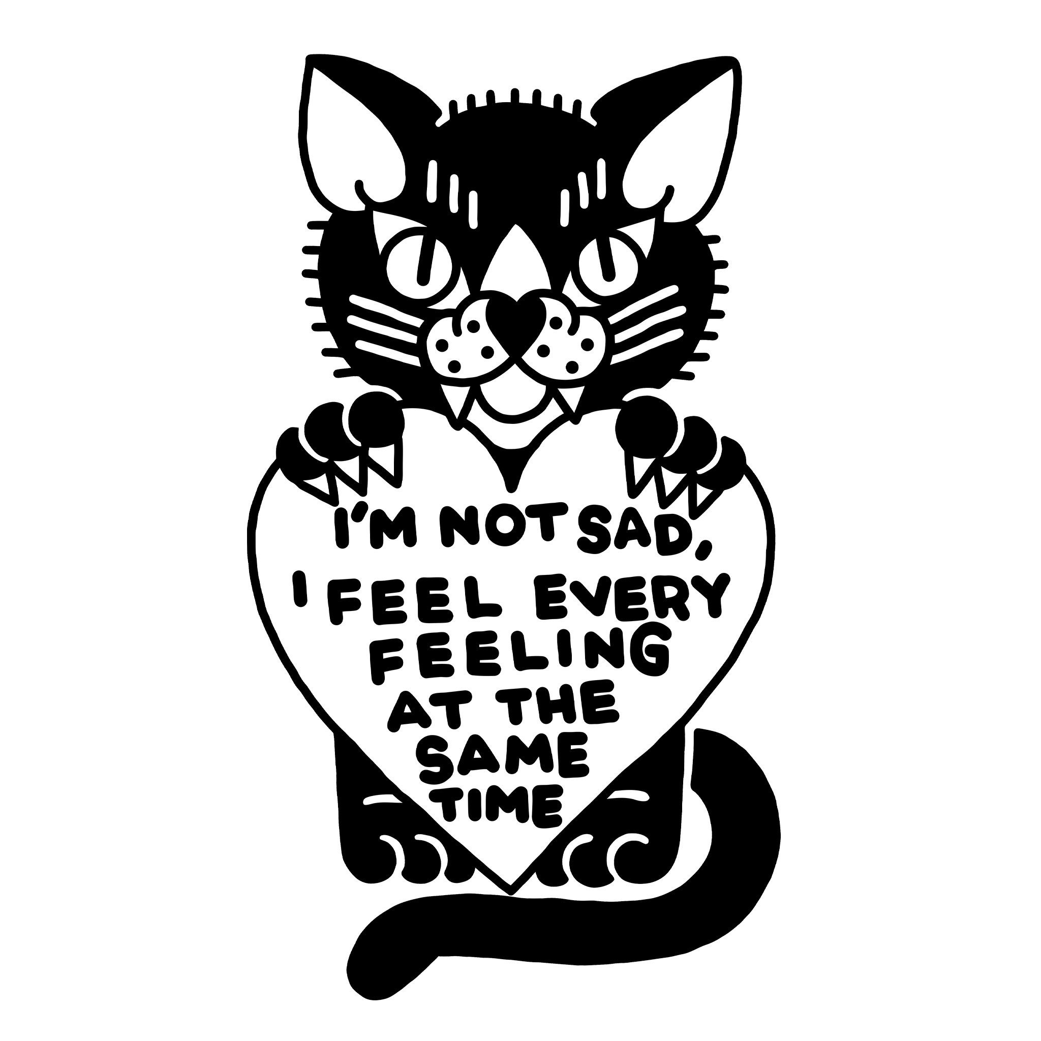 All Feelings Tee Hoodie, Sweatshirt | CiraTrend.com (Image 3)