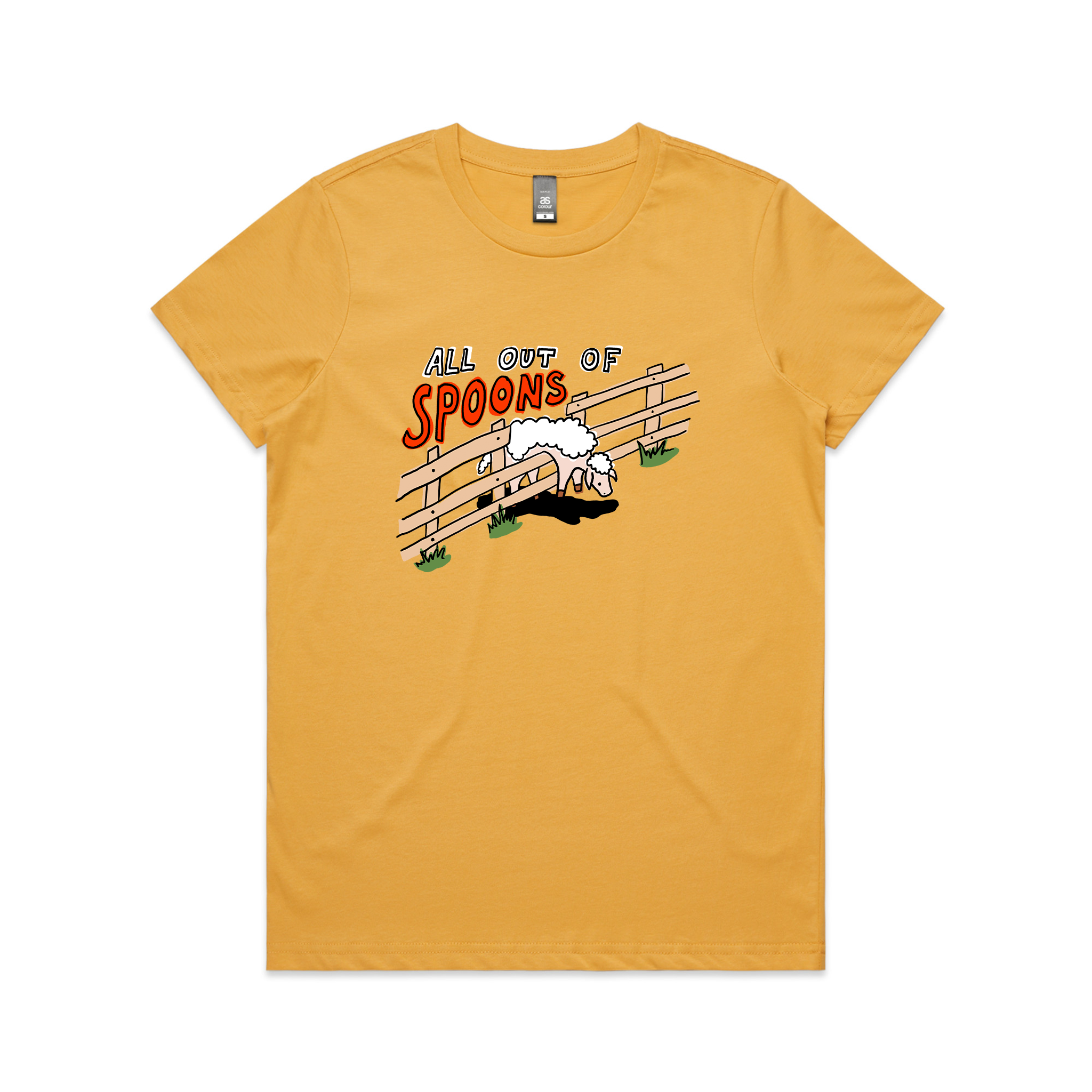All Out Of Spoons Tee Hoodie, Sweatshirt | CiraTrend.com (Image 3)