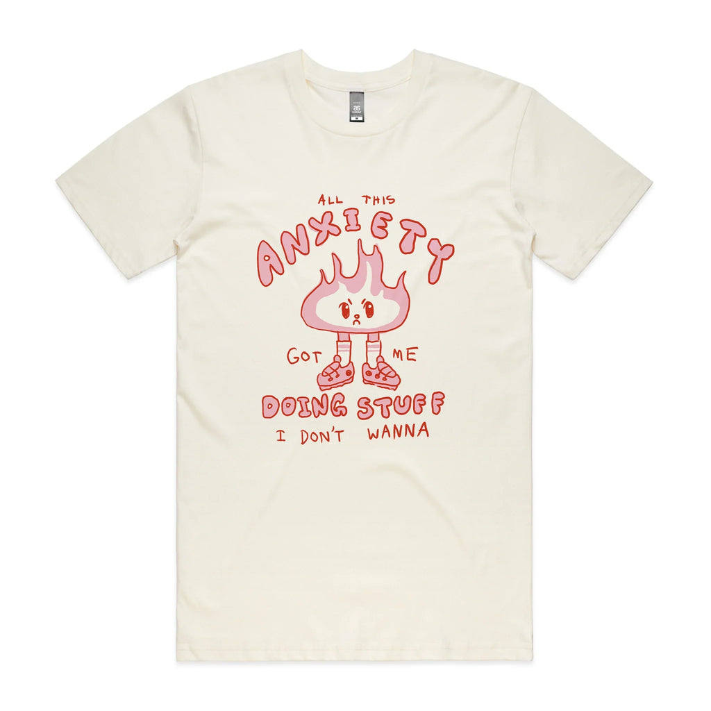 All This Anxiety Tee Hoodie, Sweatshirt | CiraTrend.com (Image 1)