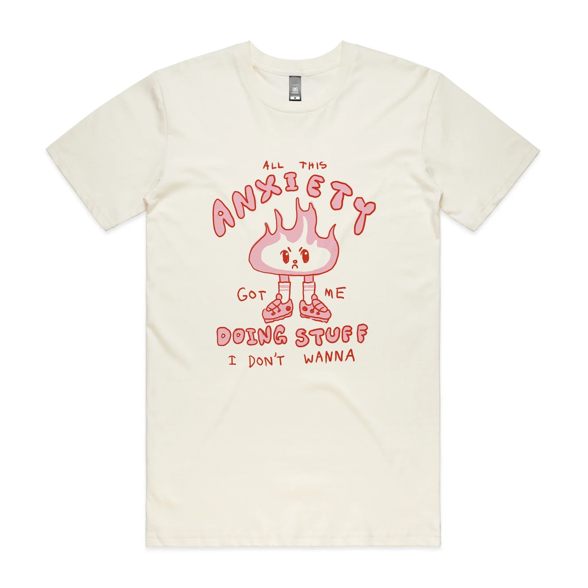 All This Anxiety Tee Hoodie, Sweatshirt | CiraTrend.com (Image 1)