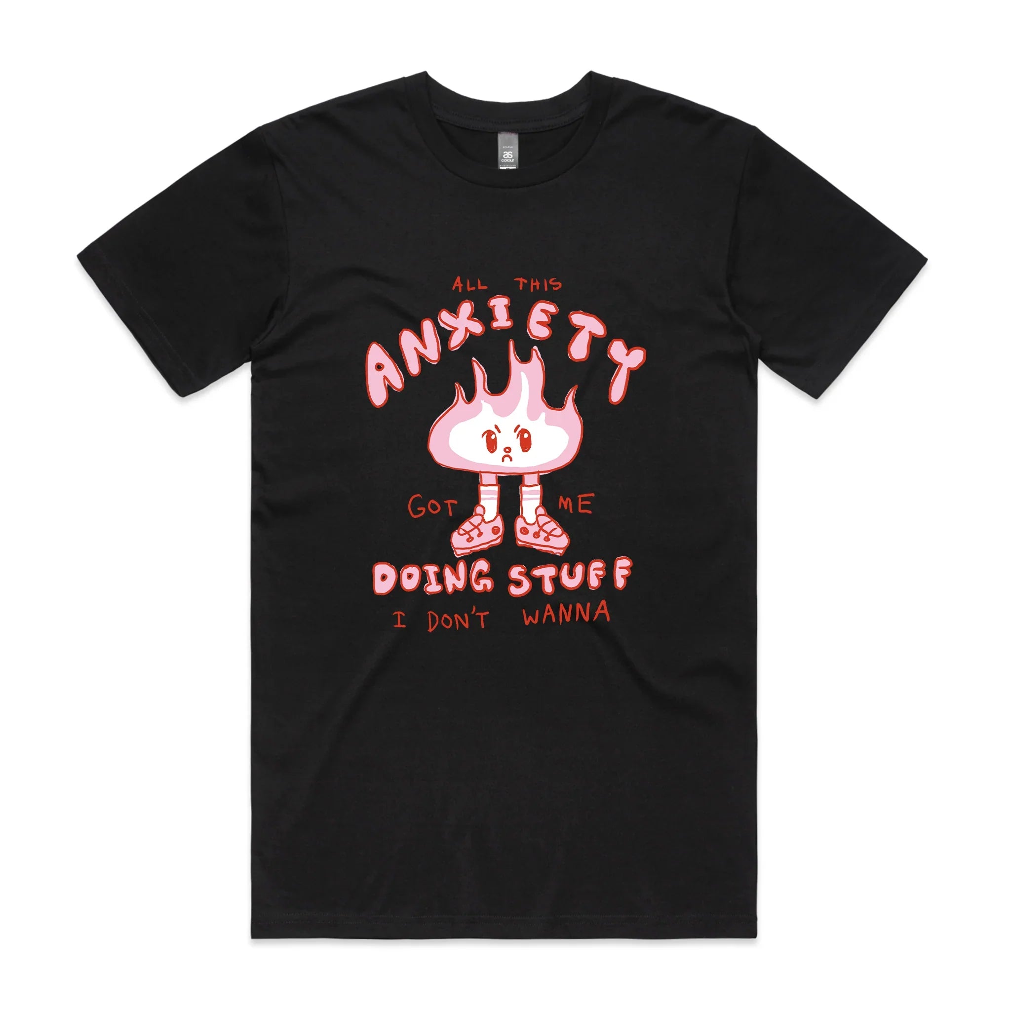 All This Anxiety Tee Hoodie, Sweatshirt | CiraTrend.com (Image 2)