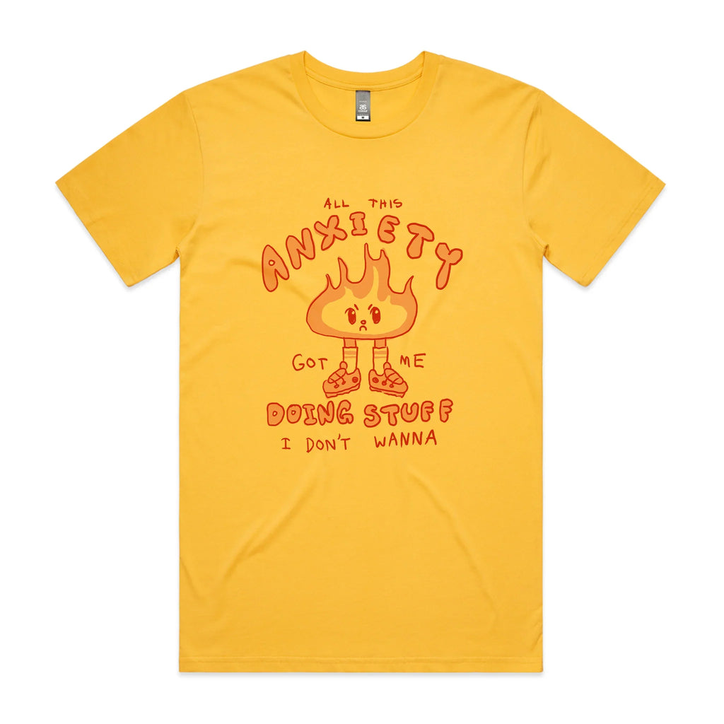 All This Anxiety Tee Hoodie, Sweatshirt | CiraTrend.com (Image 3)