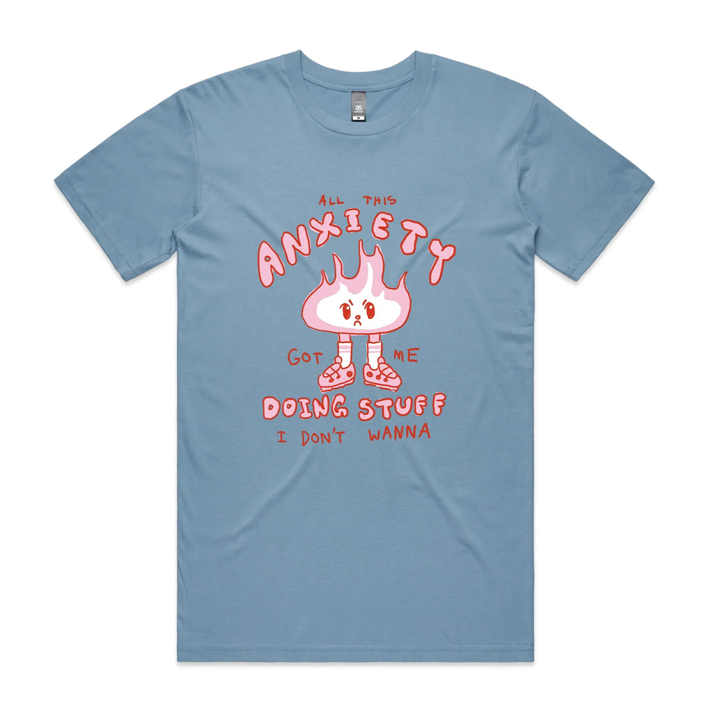 All This Anxiety Tee Hoodie, Sweatshirt | CiraTrend.com (Image 4)