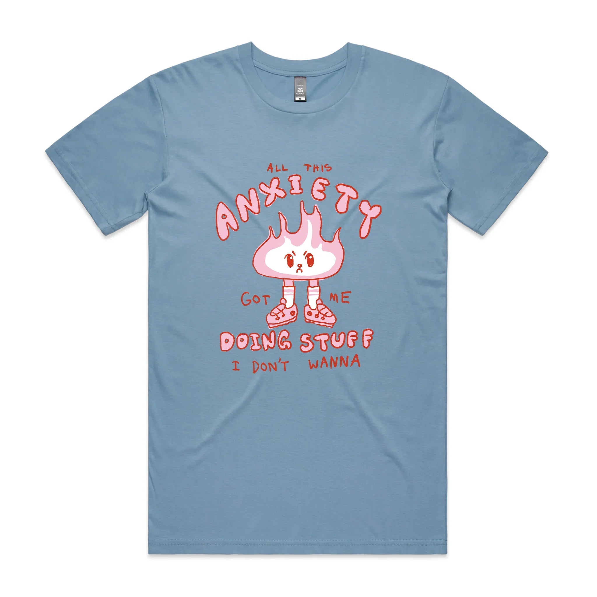 All This Anxiety Tee Hoodie, Sweatshirt | CiraTrend.com (Image 4)