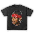Allen Iverson Graphic Tee Shirt The Answer Big Face Vintage Basketball Shirt for Men Women Streetwear Menswear Top...