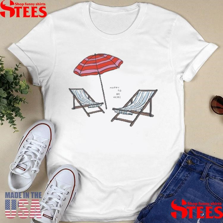 Allie Rose Co Happy To Be Here T-shirt