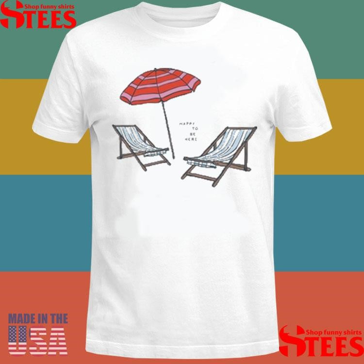 Allie Rose Co Happy To Be Here T-shirt